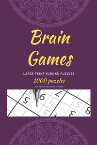 Brain Games - Large Print Sudoku
