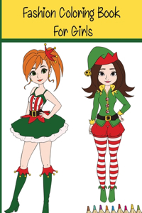 Fashion Coloring Book For Girls