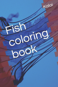 Fish coloring book