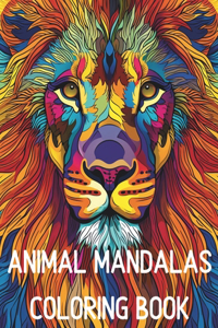 Animal Mandalas Coloring Book