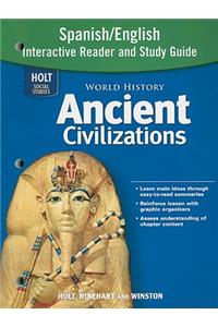 World History: Ancient Civilizations: Spanish/English Interactive Reader and Study Guide