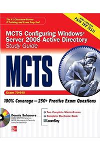 MCTS Windows Server 2008 Active Directory Services Study Guide (Exam 70-640) (SET)