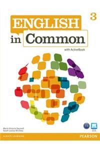 ENGLISH IN COMMON 3            STBK W/ACTIVEBK      262727