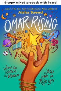 Omar Rising 6-copy MIXED Pre-Pack w L-Card