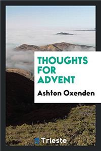 Thoughts for Advent