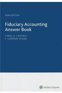 Fiduciary Accounting Answer Book 2016