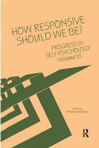 Progress in Self Psychology, V. 16