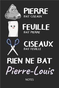 Rien ne bat Pierre-Louis - Notes