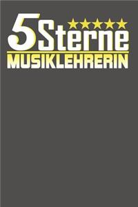 5 Sterne Musiklehrerin
