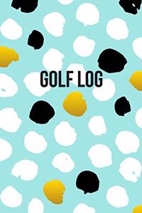 Golf Scorecard Log Book