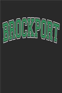 Brockport Notebook Journal Black and Green