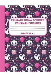 Primary Draw & Write Journal for Kids Grades K-2