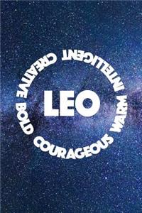 Leo Courageous Warm Intelligent Creative Bold