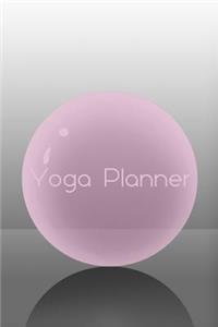 Yoga Class Planner Pink Bubble