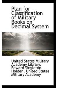 Plan for Classification of Military Books on Decimal System