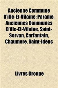 Ancienne Commune D'Ille-Et-Vilaine