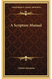 A Scripture Manual