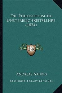 Die Philosophische Unsterblichkeitslehre (1834)