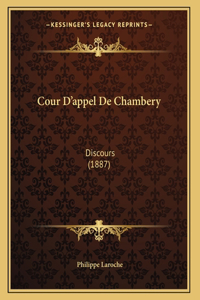 Cour D'appel De Chambery