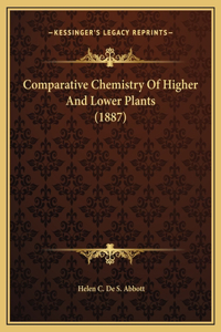 Comparative Chemistry Of Higher And Lower Plants (1887)