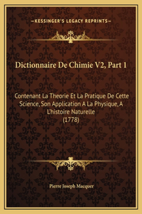 Dictionnaire De Chimie V2, Part 1