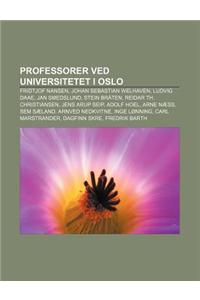 Professorer Ved Universitetet I Oslo