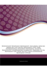 Articles on Nonviolent Resistance Movements, Including
