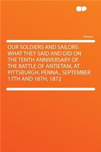 Our Soldiers and Sailors