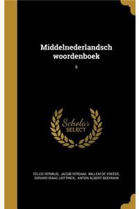 Middelnederlandsch Woordenboek; 6