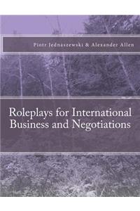 Roleplays for International Business and Negotiations