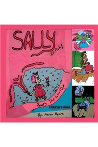 Sally in Pink! 'paints the World'