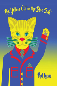 Yellow Cat in The Blue Suit