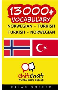 13000+ Norwegian - Turkish Turkish - Norwegian Vocabulary