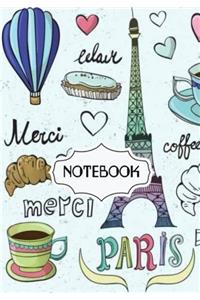 Notebook Journal Sketchy Paris