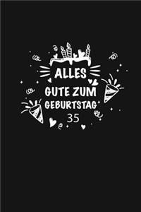 Alles Gute zum Geburtstag 35, Alles gute zum 35 jährigen jubiläum