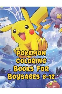 Pokemon Coloring Books For Boys Ages 8-12