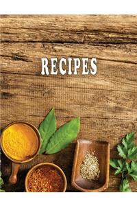 Low Vision Recipe Book Large Print With Bold Lines