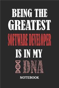 Being the Greatest Software Developer is in my DNA Notebook