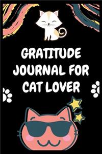 Gratitude Journal for Cat Lover