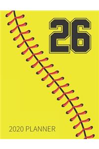 26 2020 Planner