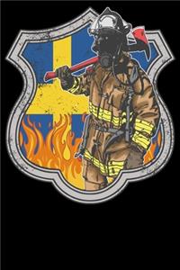 Schweden Feuerwehrmann