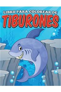 Libro para colorear de tiburones