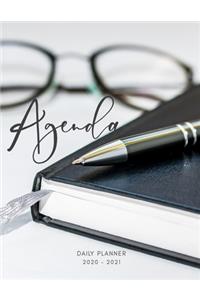 2020 2021 15 Months Agenda Daily Planner