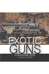 Exotic Guns Calendar 2020