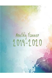 2019-2020 Monthly Planner