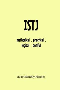 ISTJ Monthly Planner