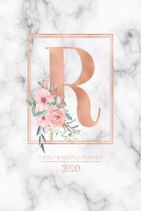 Weekly & Monthly Planner 2020 R