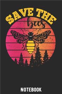 save the bees notebook