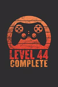 Level 44 Complete