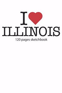 I love Illinois sketchbook